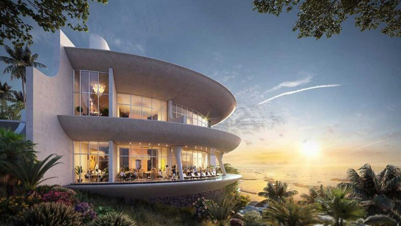 Nhà hàng Private Club thượng lưu trên ghềnh đá tại dự án Sun Premier Village The Eden Bay