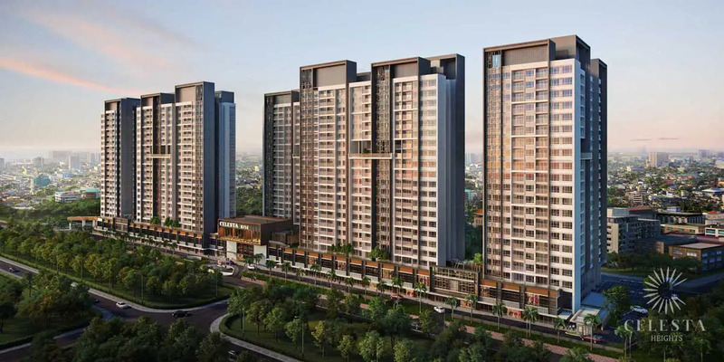 Phối cảnh tổng quan dự án Celesta Heights