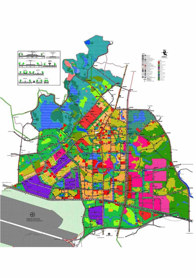 Bản đồ quy hoạch huyện Sóc Sơn, Hà Nội mới nhất 2023