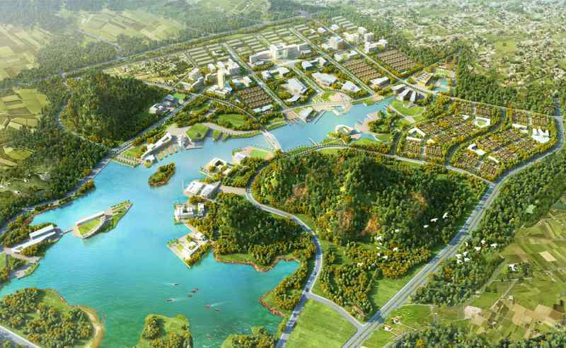 Bản vẽ quy hoạch sử dụng đất Quy hoạch phân khu tỷ lệ 1/2.000 Khu đô thị phường Bắc Sơn, thành phố Uông Bí