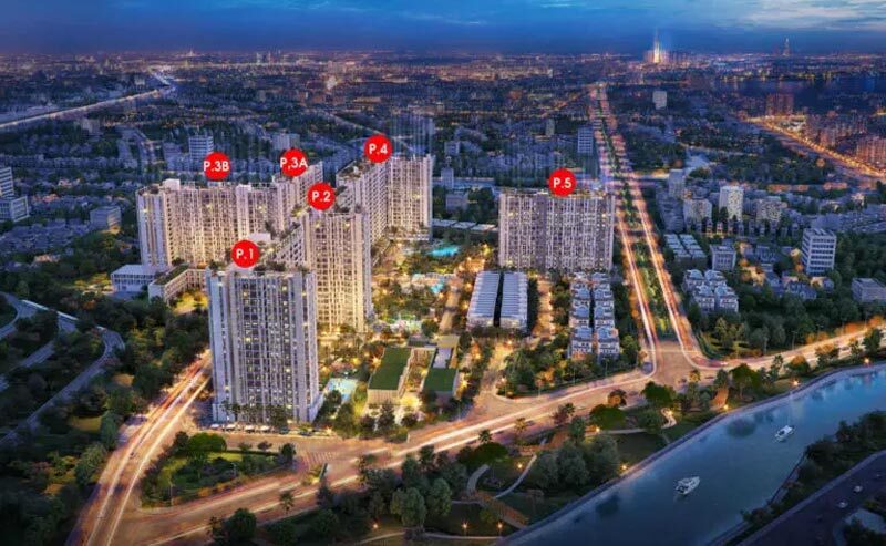 Mặt bằng tổng thể dự án Picity High Park Quận 12