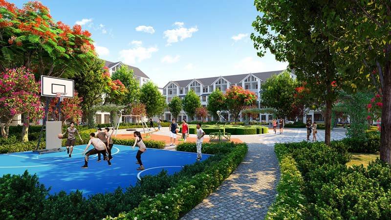 Tiện ích sân bóng rổ
