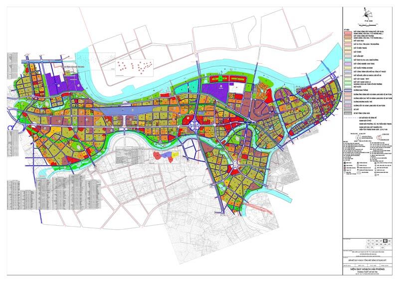 Bản đồ quy hoạch quận Hồng Bàng - Quy hoạch sử dụng đất