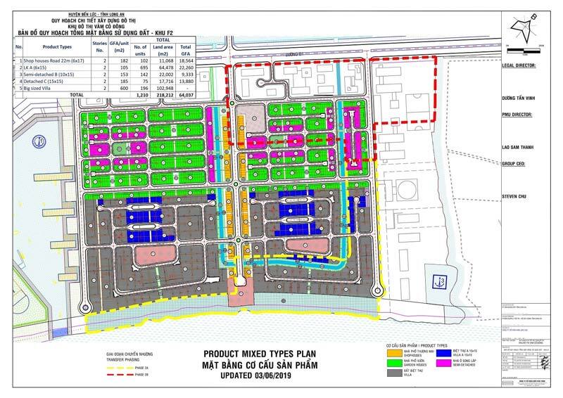Mặt bằng chi tiết phân khu AQUARIA Waterpoint