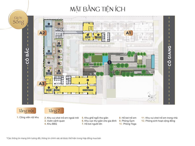 Hệ thống tiện ích tại dự án The Grand Manhattan Quận 1