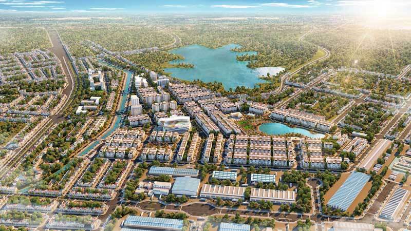 Phối cảnh dự án HP Naia City Móng Cái
