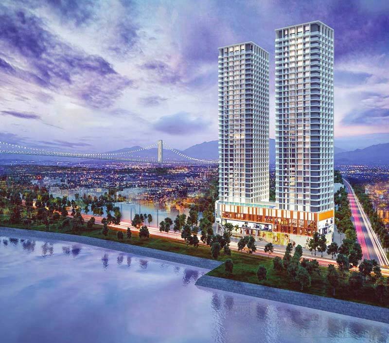 Phối cảnh Athena Luxury Đà Nẵng Riverside