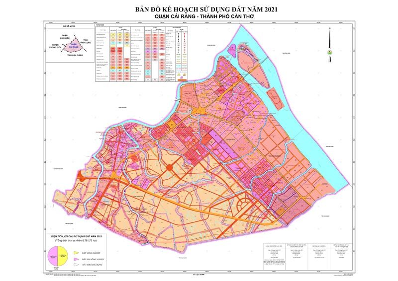 Bản đồ quy hoạch quận Cái Răng