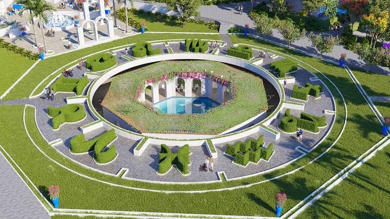Công viên Zodiac tiện ích nội khu tại dự án Cam Ranh Bay Hotels & Resorts