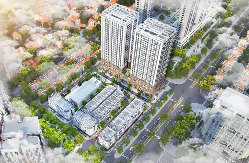 Phối cảnh The Charm An Hưng