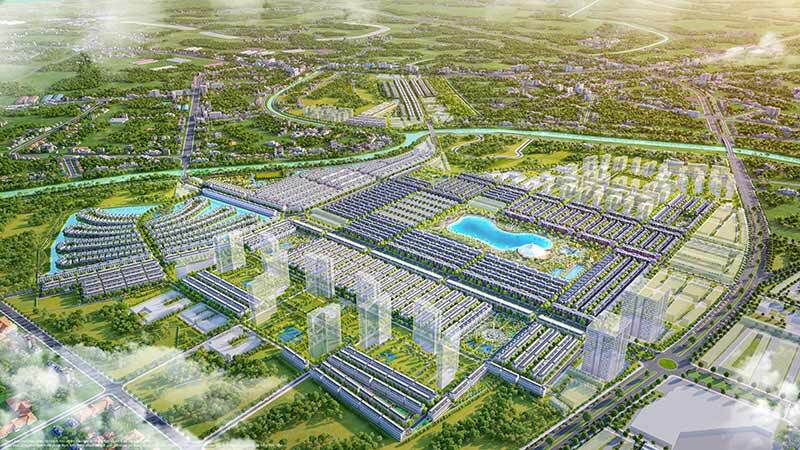 Phối cảnh tổng quan dự án Vinhomes Ocean Park 3 Hưng Yên