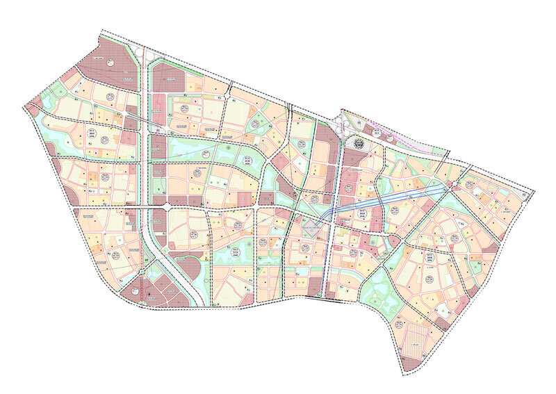 Quy hoạch Phân khu đô thị N7 thành phố Hà Nội, tỷ lệ 1/5000