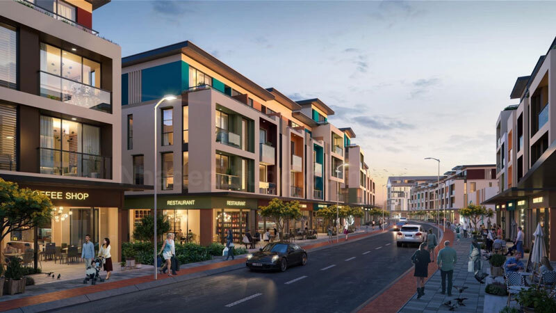 Phối cảnh khuôn viên tại MHDI Móng Cái