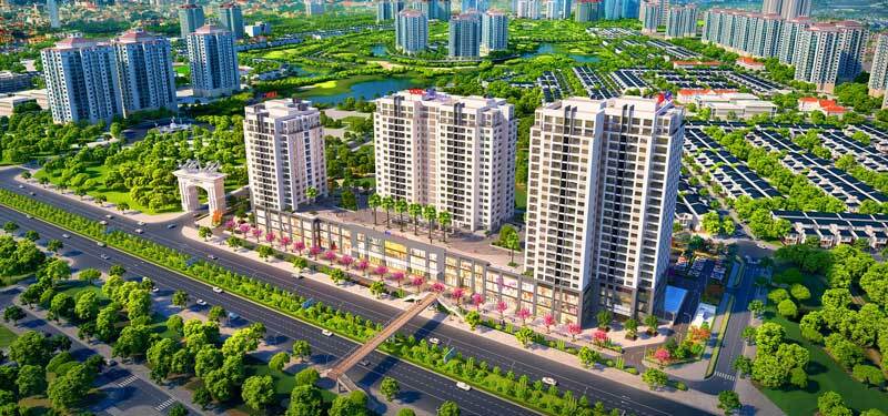 Phối cảnh dự án UDIC WestLake